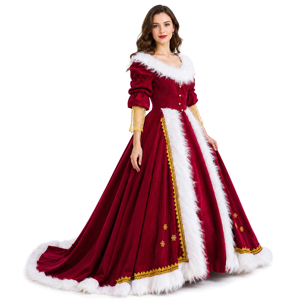 Women'S Accessories Louis Vuitton - Deluxe Mrs Claus Costumes Adults Woman