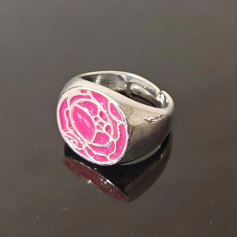 Women Accessories Products - Pink Rose Ring Tenjou Utena Revolutionary