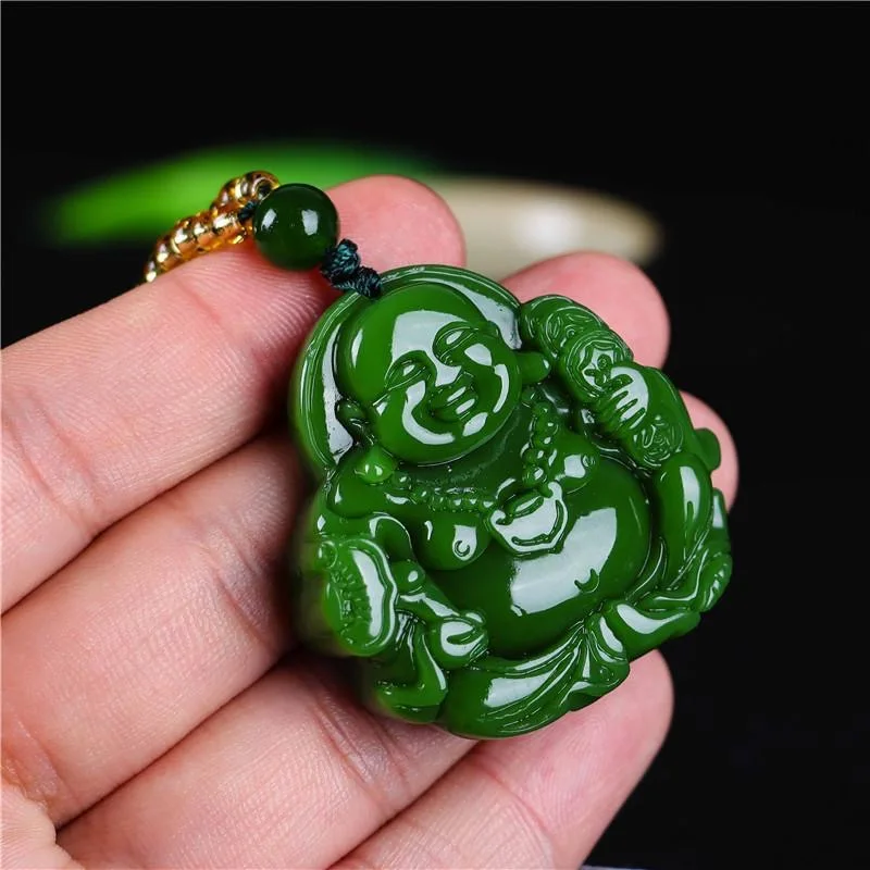 Chinese Green Jade Maitreya Bu - огляд і ціна Women Accessories Products
