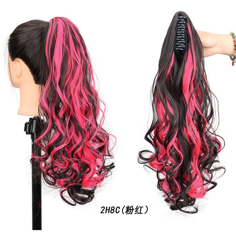 Highlight Long Curly Synthetic - огляд і ціна Hair Claw Clip Set