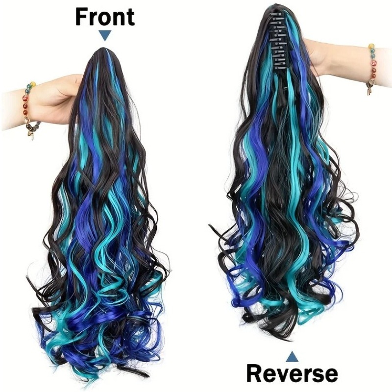 Highlight Long Curly Synthetic - огляд і ціна Hair Claw Clip Set