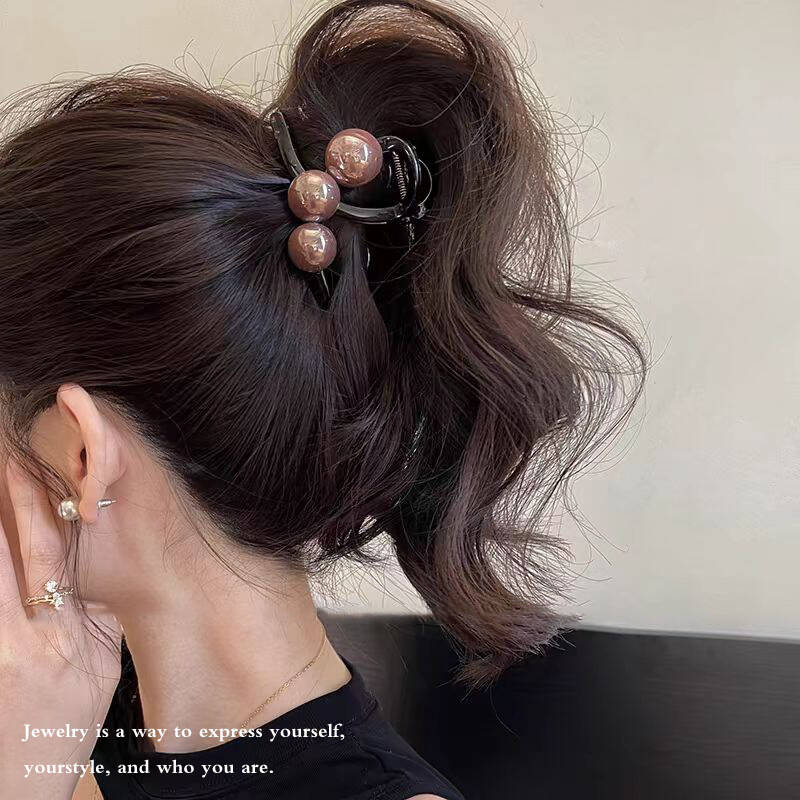 Korean Pearl Cross Hair Claws  - огляд і ціна Hair Claw Clip Set