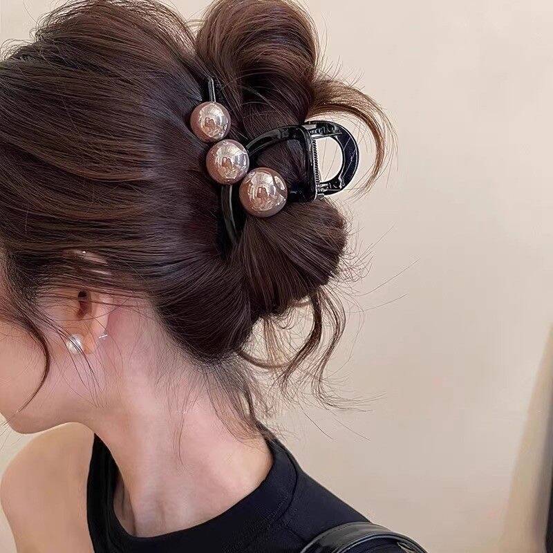Korean Pearl Cross Hair Claws  - огляд і ціна Hair Claw Clip Set