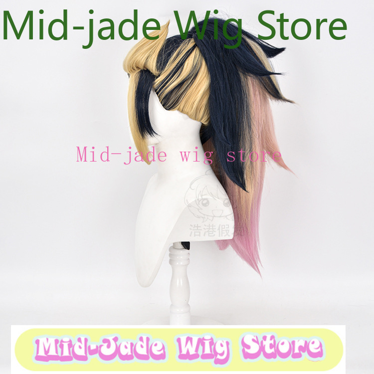 LOL KDA Akali Cosplay Wig Navy - огляд і ціна Hair Claw Clip Set