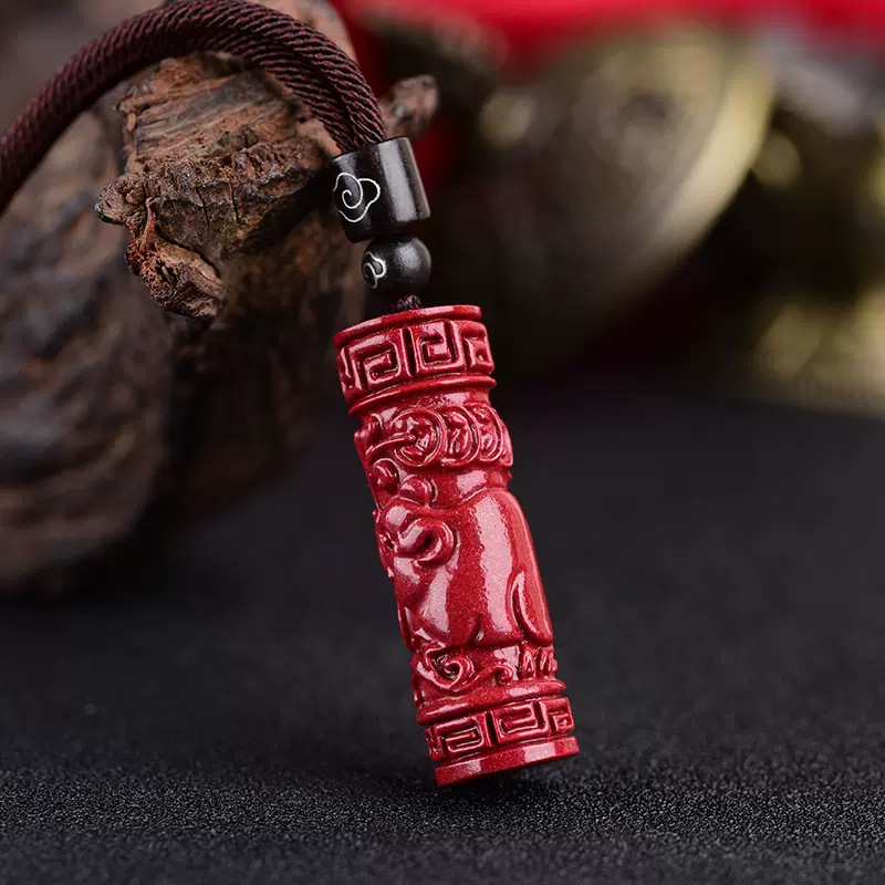 Luxury Red Cinnabar Chinese Zo - огляд і ціна Women Accessories Products
