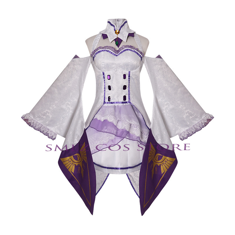 Emilia Cosplay Anime Re Zero K - огляд і ціна Women Accessories Products