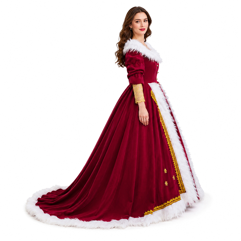 Deluxe Mrs Claus Costumes Adul - огляд і ціна Women'S Accessories Louis Vuitton
