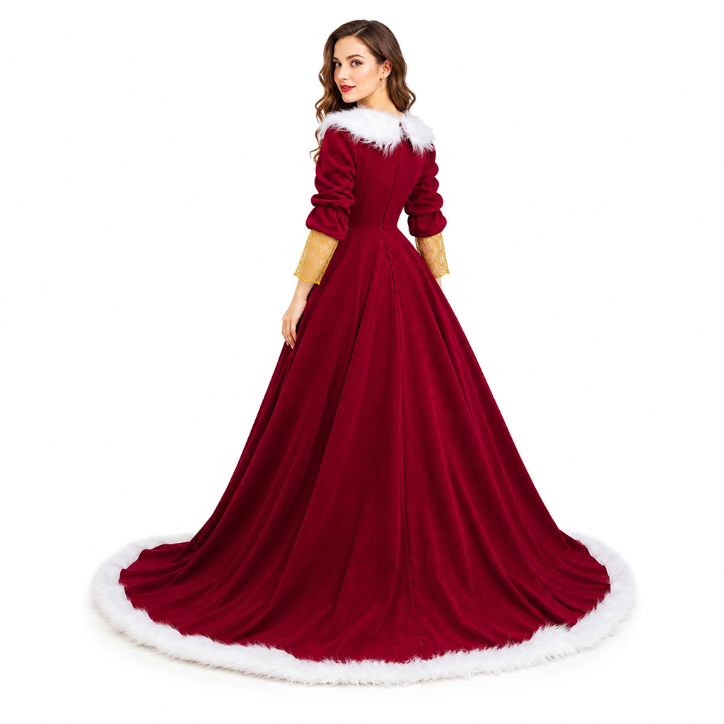 Deluxe Mrs Claus Costumes Adul - огляд і ціна Women'S Accessories Louis Vuitton