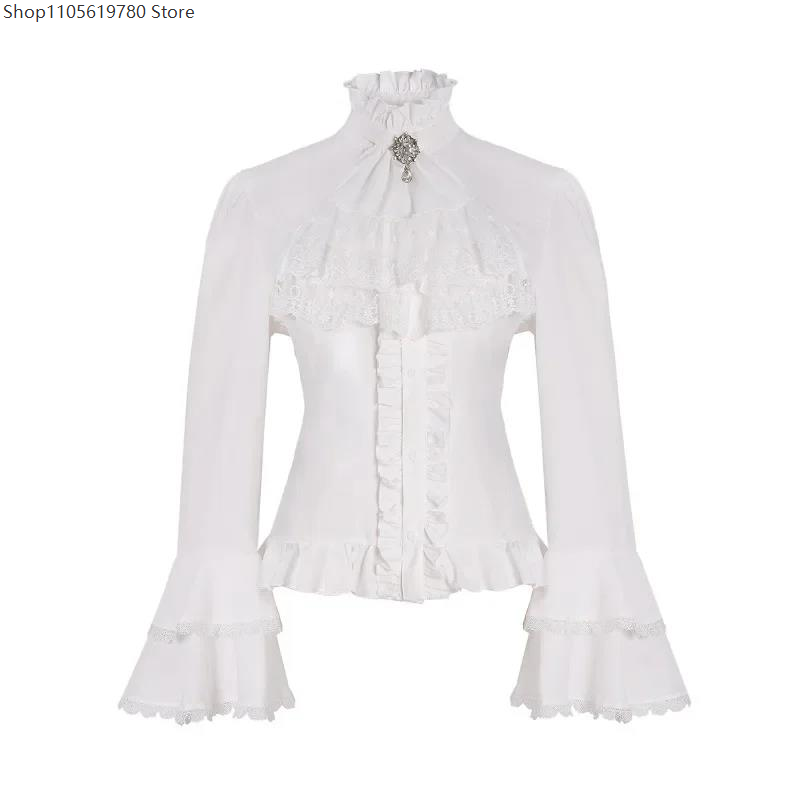 Lolita Lace Shirt Ruffle High  - огляд і ціна Women'S Accessories Louis Vuitton