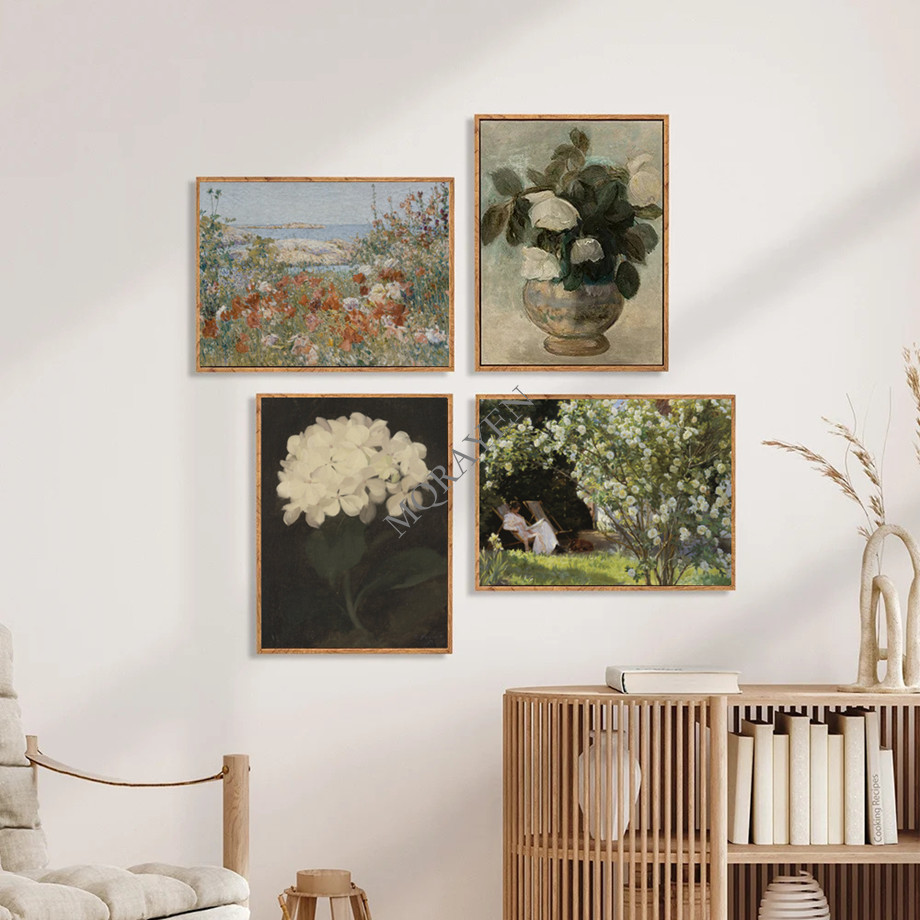 Rural Nature Landscape Wall Ar - огляд і ціна Women'S Accessories Louis Vuitton