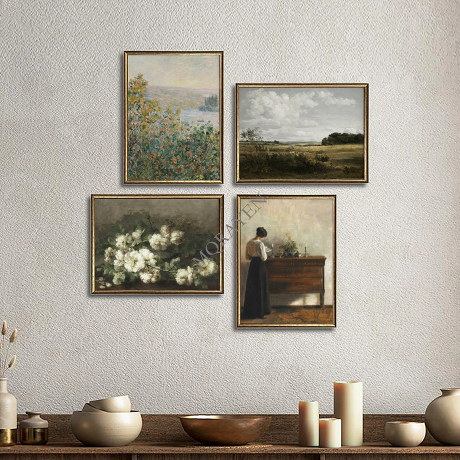 Rural Nature Landscape Wall Ar - огляд і ціна Women'S Accessories Louis Vuitton