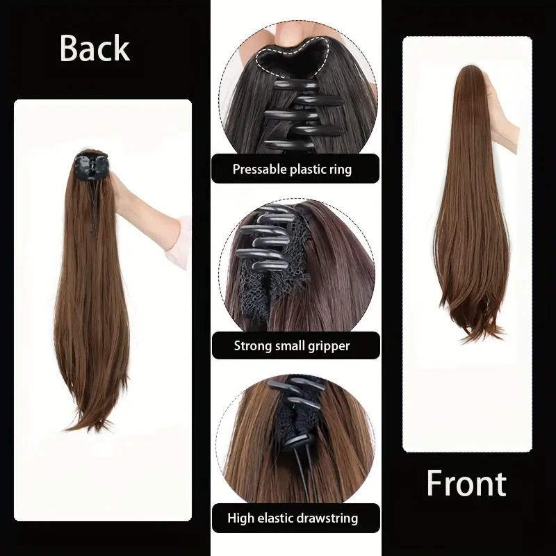 Elegant Synthetic Ponytail Wom - огляд і ціна Hair Claw Clip Set