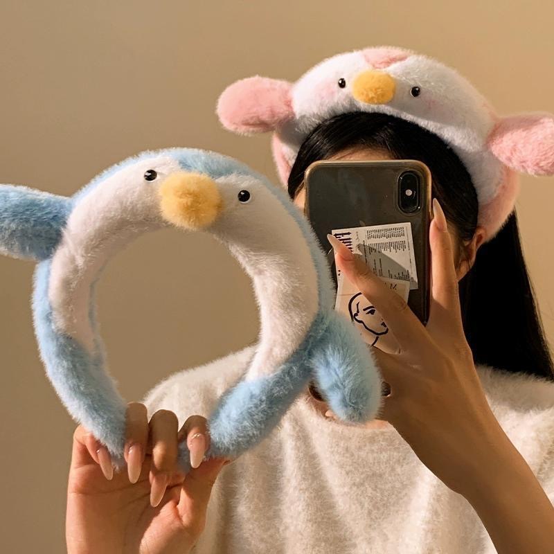 Cute Penguin Plush Headband fo - огляд і ціна Women Accessories Online