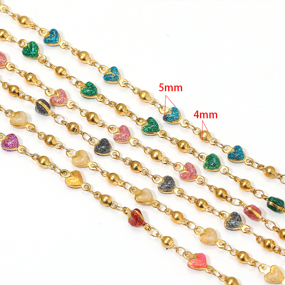 1 Meter Stainless Steel 5mm Wi - огляд і ціна Beaded Anklet Chain